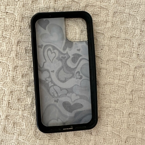 wildflowers purple hearts case - Picture 2 of 3